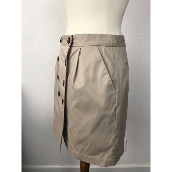 Club Monaco A-Line Mini Wrap Skirt - Picture 3 of 6